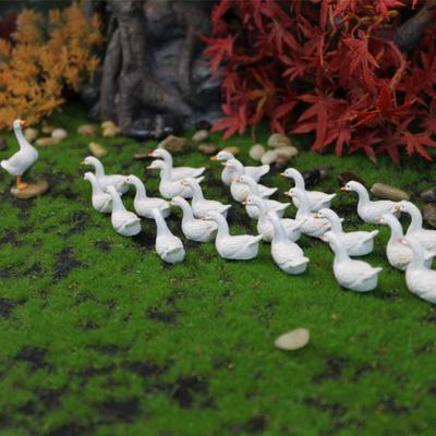 26 szt. Żywiczne Miniaturowe Figurki Wróżek Kaczek Dekoracja Mała Ozdoba do Mini Ogrodu Krajobrazu Statuetki, Stół, Dekoracja Pokoju Dziecięcego