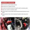 Racing Universal Electronic Turbo Car Fake Dump Valve Electronic Turbo Blow Off Valve Blow Off Analog Sound BOV