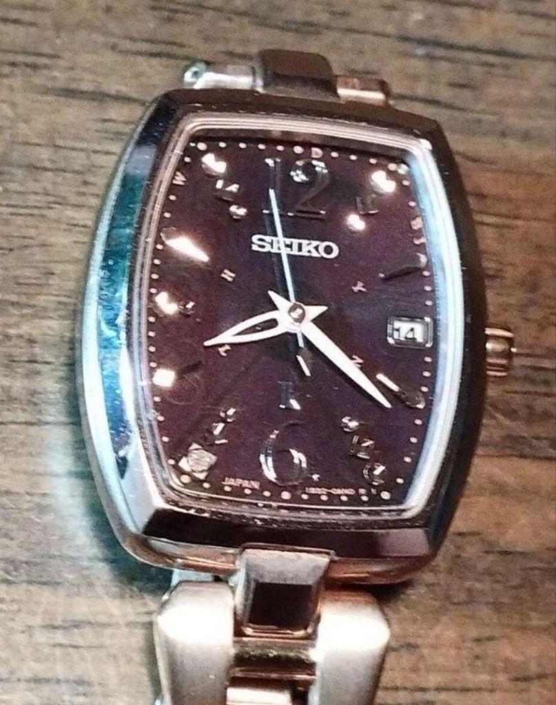 [USED] BB22 Seiko Lukia Radio Solar Date Anti-Magnetic Diamond Sapphire Crystal