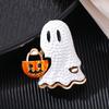 Festlicher Kürbiskopf-Geister Anstecker Tragbares Kostümzubehör Geeignet für Verschiedene Halloween-Events