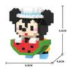 Disney Anime Princess Building Blocks Stitch Mickey Mouse mini Action toy Figures Blocks Toys Bricks Assemble Toys Kids Gifts