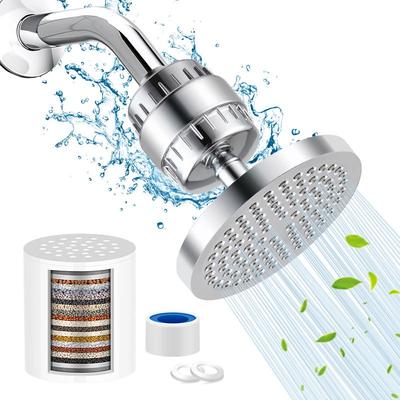 Enhanced Cross-Border E-commerce Shower Head Set with Top Spray and Filter