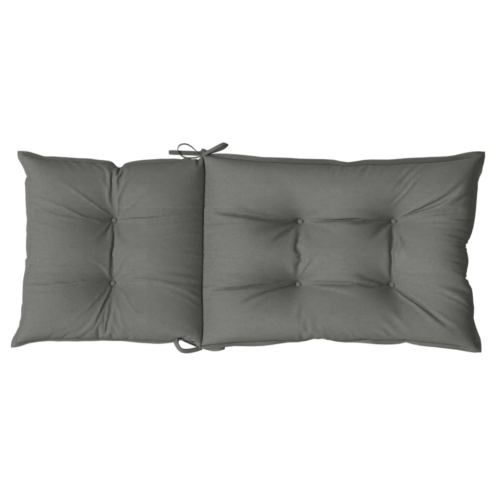 Hochlehner Cushions 6 pcs Dark Grey Melange 120 x 50 x 7 cm Fabric