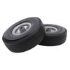 2PCS 10 Inch Solid Rubber Tire 4.10 3.50 4 In Anti Explosion Tire Solid Replacement Tires with 5 8 Inch Bearings 2.2in