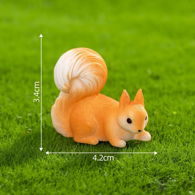 

Мох Микро-ландшафтМилые Фигурки БелочекСадовые Ландшафтные Украшения Аксессуары, Мини-украшения 6#