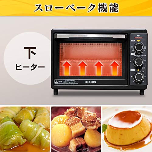 Iris Ohyama konvekční trouba Airfryer Parní toustovač stříbrný FVC-D15B-S