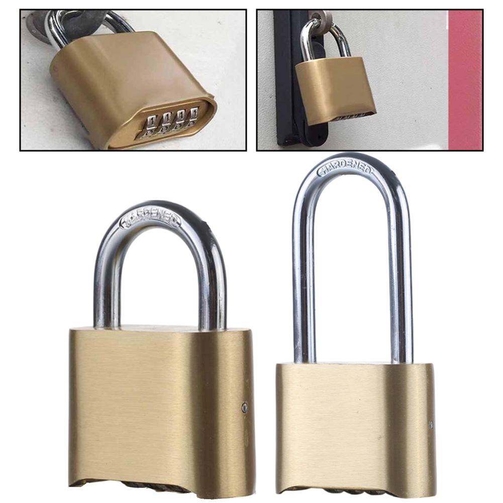 Digital Lock As Shown In The Picture Security Lock Indoor Outdoor Use Protecting Bicycles Prying Resistance Brass Material
