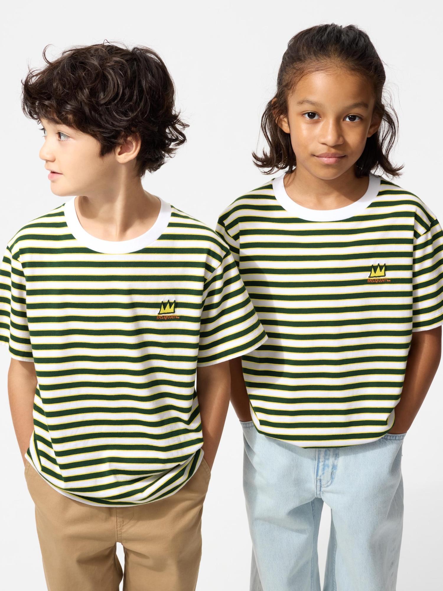 Uniqlo Japan Жан Мишель Баския Ут 57 OLIVE/110