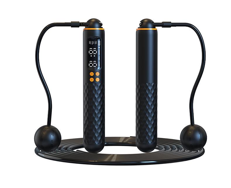 Weighted Cordless Smart Counting Jump Rope for Junior High Fitness and Exam Prep