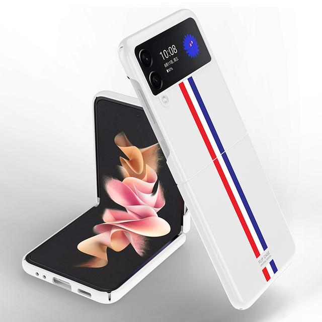 Luxury Slim Thin Protective Cover Case For Samsung Galaxy Z Flip 3 5g Flip3 Z Fold3 Fold 3 Folding Cell Phone Bag Funda Coque