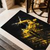 Ronaldo's Legacy Floor Rug Office Rug Perfect for Study Room Entryway Foyer Bedrooms Antislip Carpet Decorate Offices Spiritual Gift