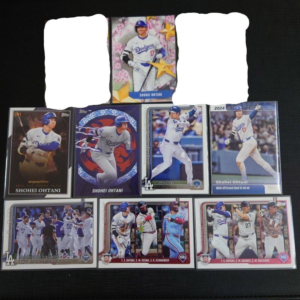 Used MLB 2025 Topps Tokyo Series Shohei Otani 8 pieces