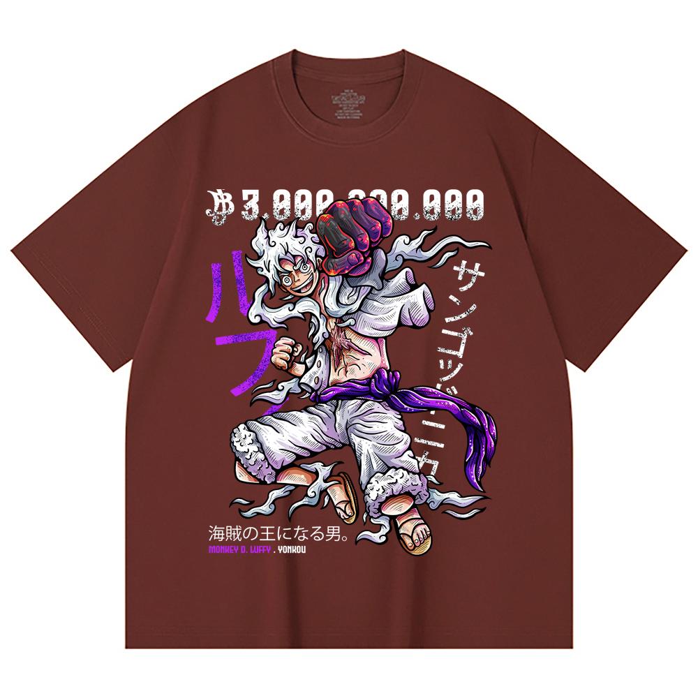 230 g/m² 100 % Baumwolle Einteiler V3 Sonnengott Nika Aufdruck Unisex Schweres Baumwoll-T-Shirt