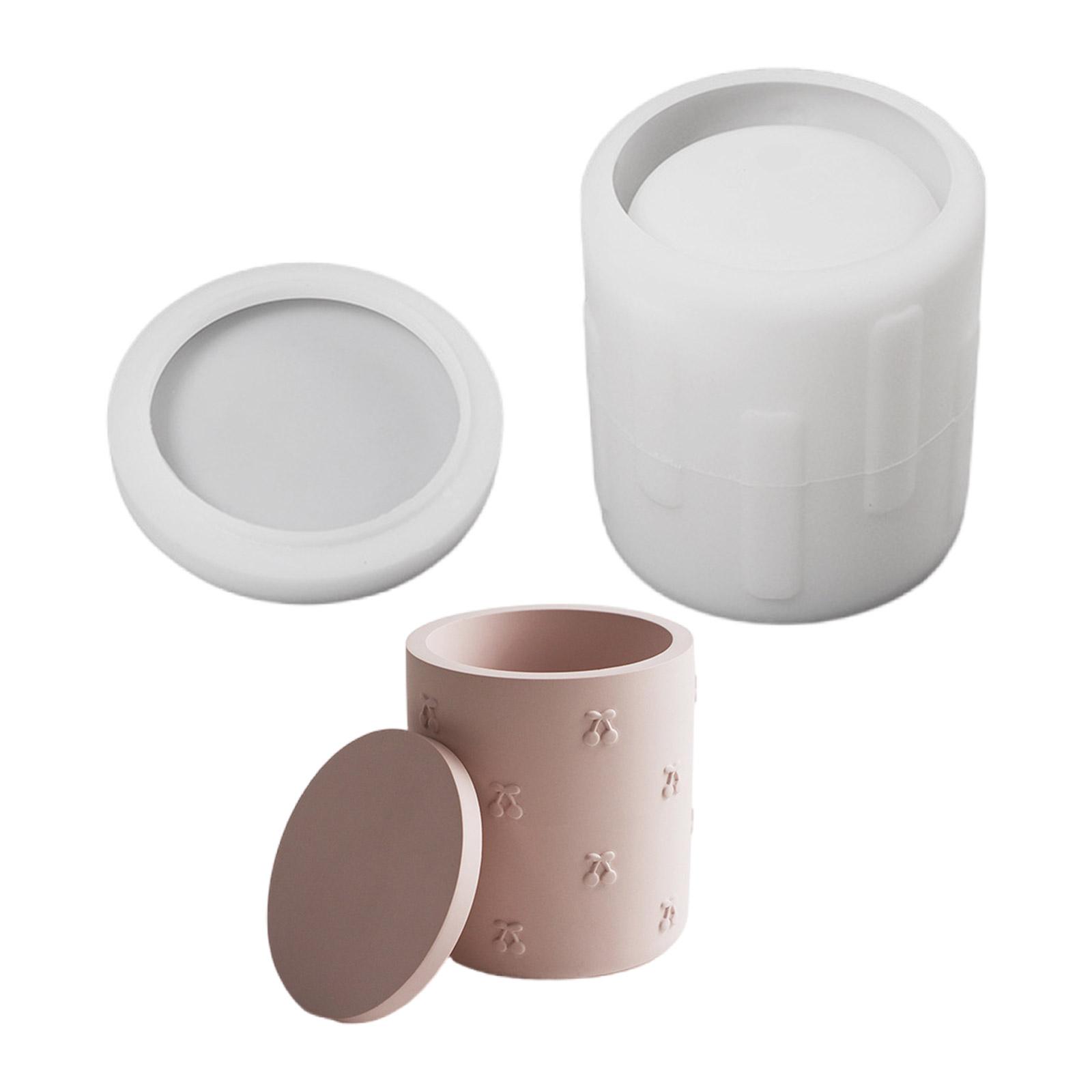 

Retro Styles Silicone Container Mould for Craft Jewelry Holder Candle Jar Glossy Exterior Designs 1