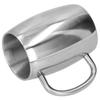 400ml Stainless Steel Beer Mug with Handle Coffee Mugs Milk Tea Cup Gift Drinkware for Office