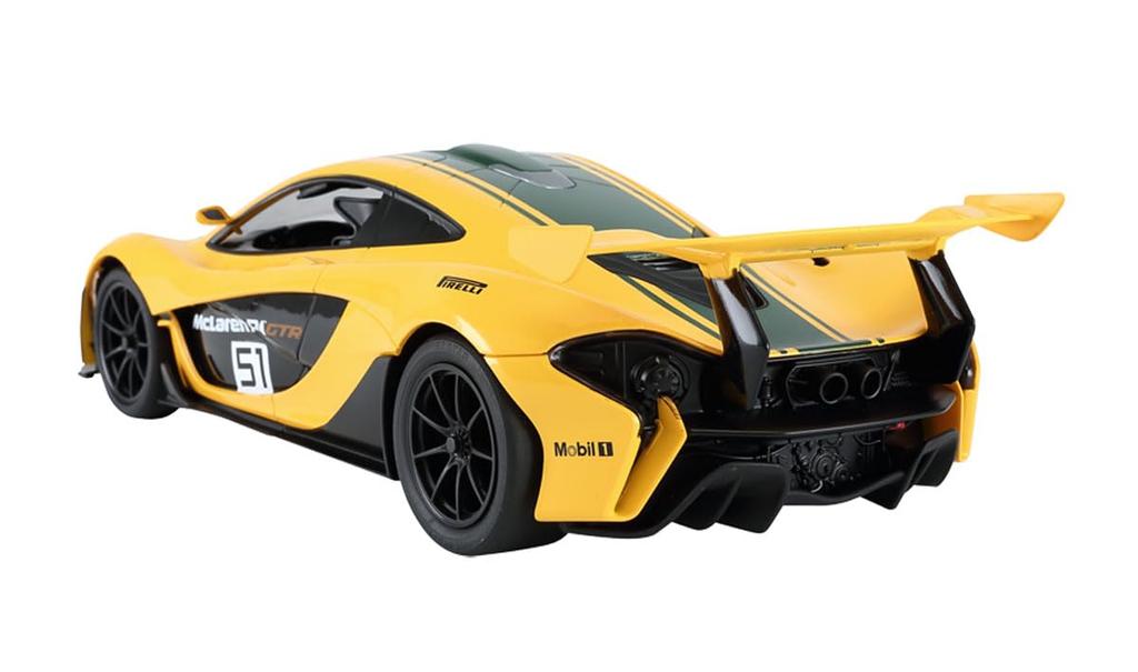 Doyusha 2.4GHz 1/14 Scale Electric Radio Control McLaren P1 GTR Yellow 14390