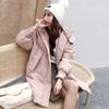 Vinter Loose Fit Thick Bread Coat Kvinnlig student bomullsvadderad jacka