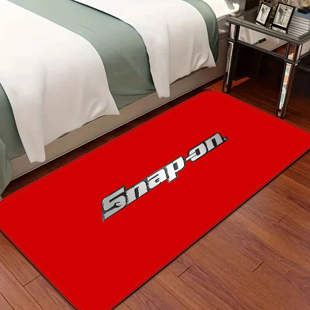 S-Snap On Logo Room Mats Anti-slip Absorb Water Long Strip Cushion Bedroon Mat Household Carpets