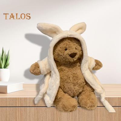 Muñeco de oso Bartholomew, lindo animal de peluche, oso de peluche suave para mayor comodidad y alegría, regalo de decoración de cumpleaños para niños, novias