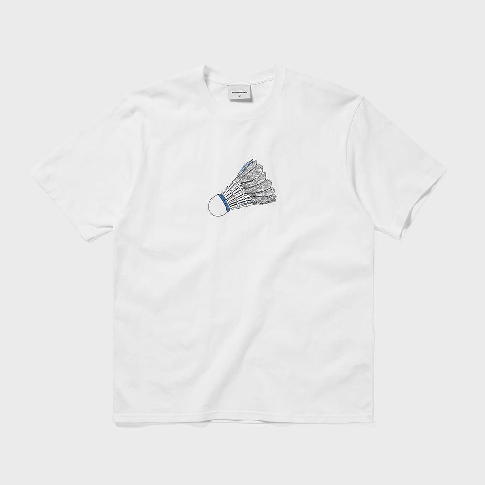 ThIs Is Never That Shuttlecock Tee White S