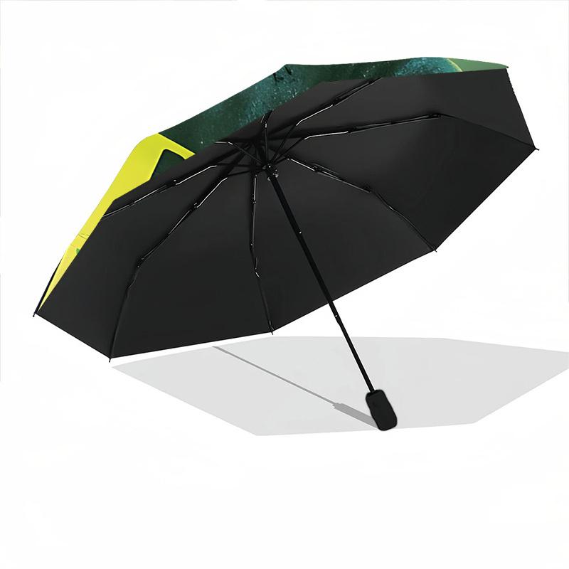 1 Stück Scream Stab Scream Automatischer Öffnungs-/Schließschirm Faltbarer Schirm, Tragbarer Kompakter Reiseschirm, Geburtstags-/Weihnachtsgeschenk für Männer & Frauen
