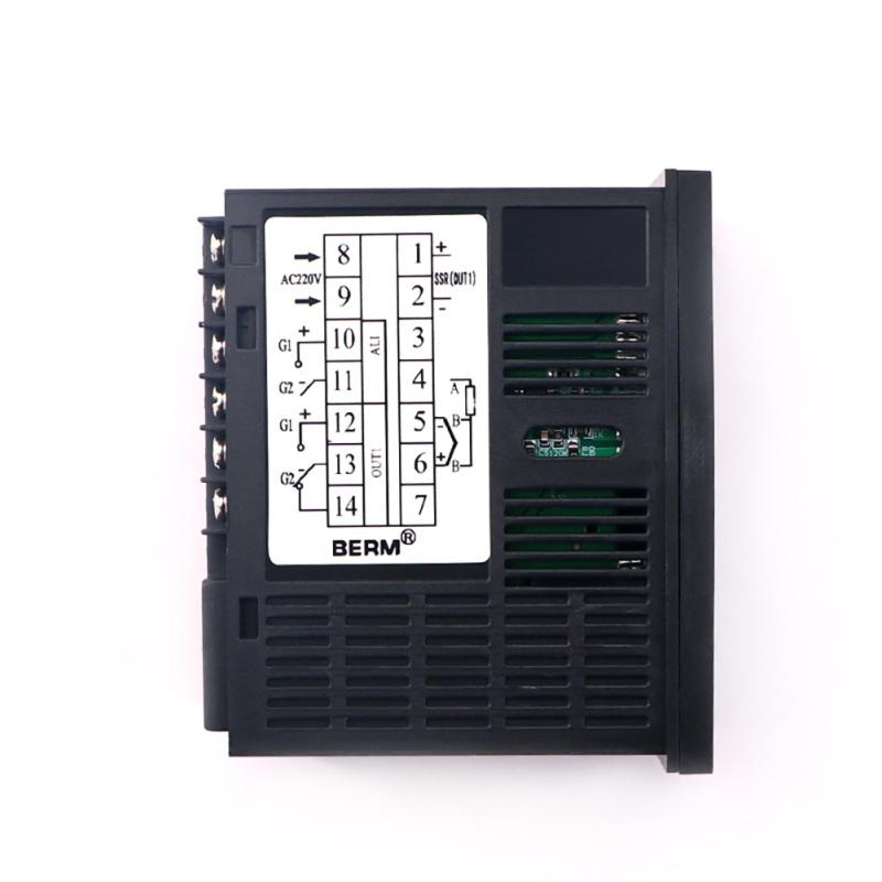 Digitální PID termostat FK02-MV*AN Relé 180-240VAC 0-400 stupňů CHB402 SSR regulátor teploty