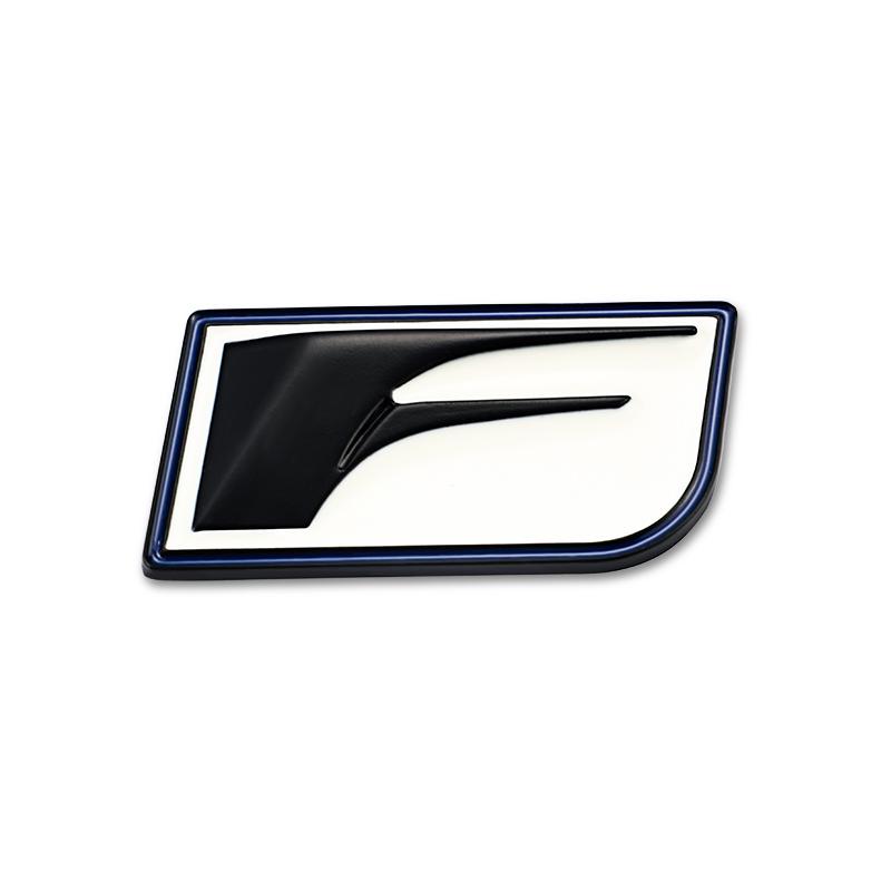 3D Metal F SPORT Logo Rear Trunk Badge Sticker Accessories For Lexus Fsport Plug-in Hybrid ES UX 300e GS GX LBX NX RX 350h 450h