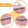 Nail Polish Storage Bag Carrying Case Dustproof Large with Handle Organizer Box for Lipstick Perfume