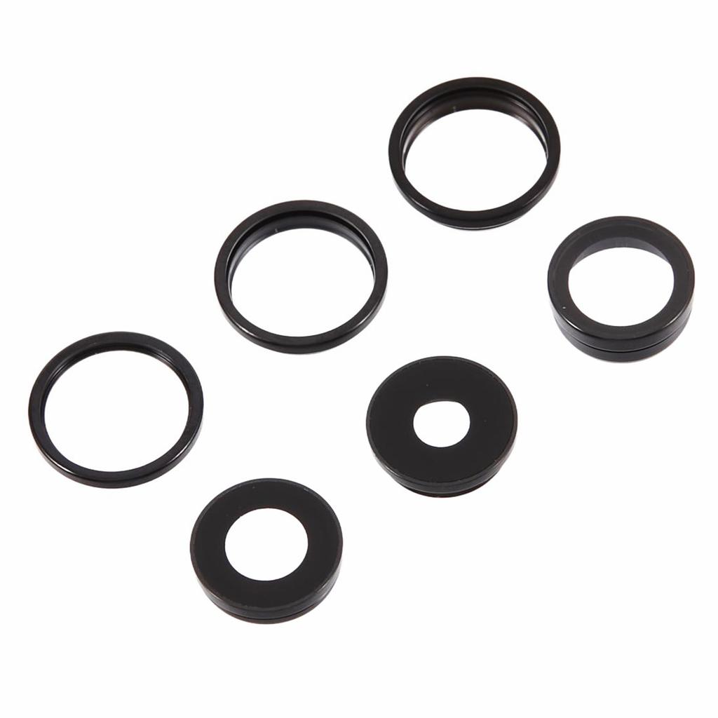 Pentru iPhone 15 Pro 1 Set Capac Obiectiv Jantă Cameră Spate (fără Logo)