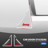 2Pcs Transparent Car Door Corner Cover Anti-Scratch Protection Sticker For Jeep Renegade Wrangler JL JK Gladiator Grand Compass AKU1