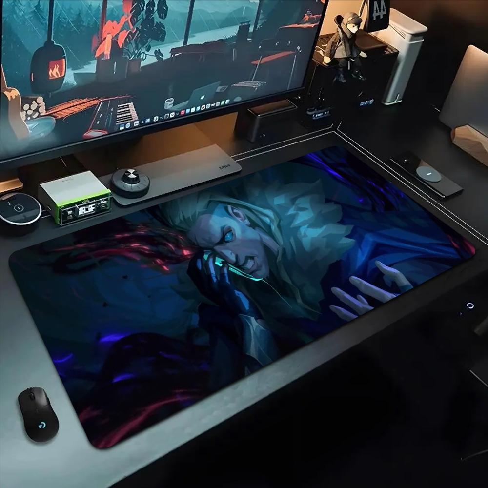 shenhe genshin Mouse Pad 500X1000 mm Large Gaming Mousepad Gamer XL Rubber Otaku Keyboard Pad Laptop Desk Mat