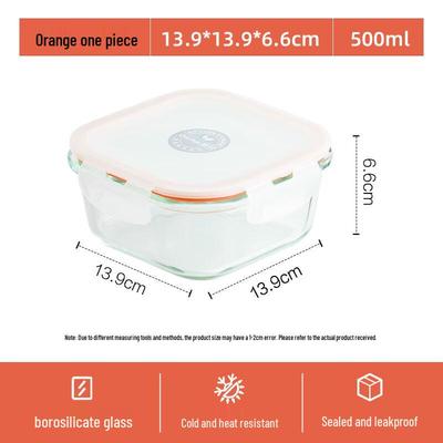 Glass Lunch Box with Lid