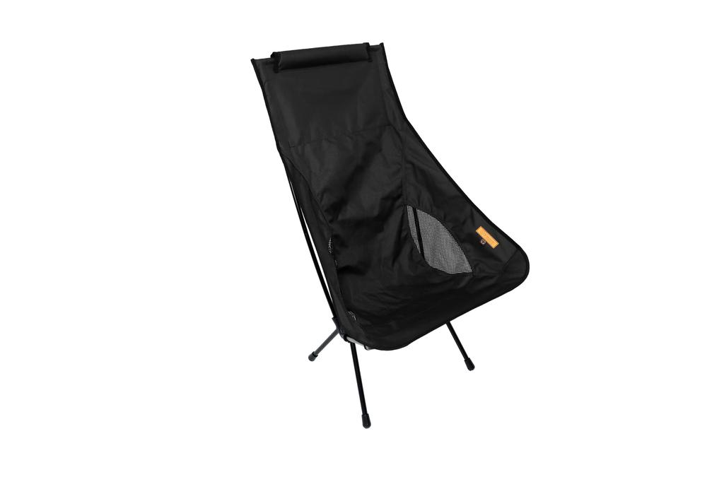 Scaun Alumi Scaun din aluminiu Scaun exterior tip spatar inalt Scaun de camping pliabil Compact cu tetiera Geanta de depozitare inclusa Ultra usoara S'more