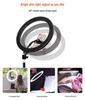 Multifunctional Floor-Standing Phone Tripod with Fill Light for Live Streaming and Beauty Enhancement