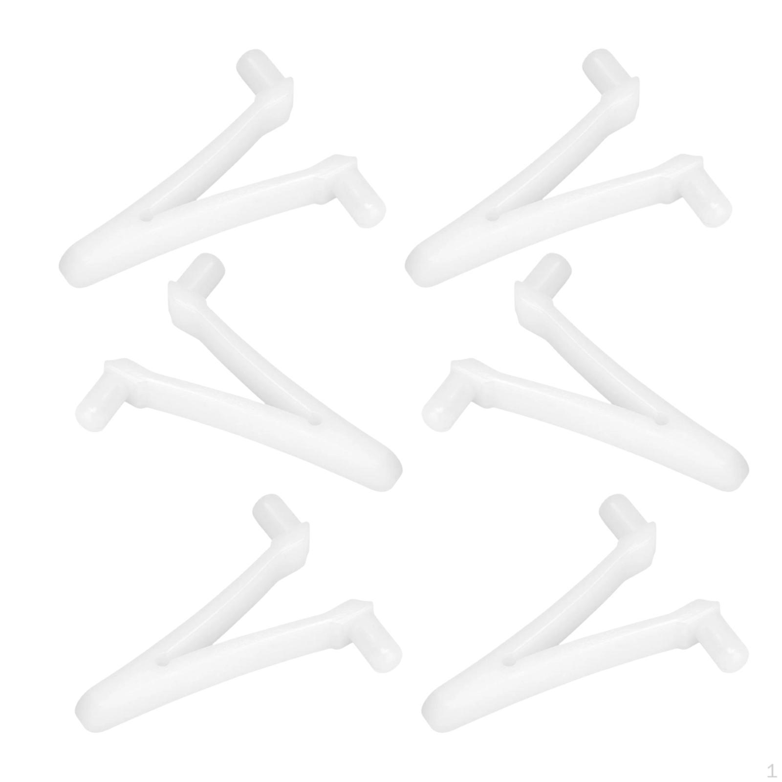 6Pcs Cleaning Tool, Brush Tools, v clips for Pool SPA, Swimming Pool, SPA Skimmer/nets