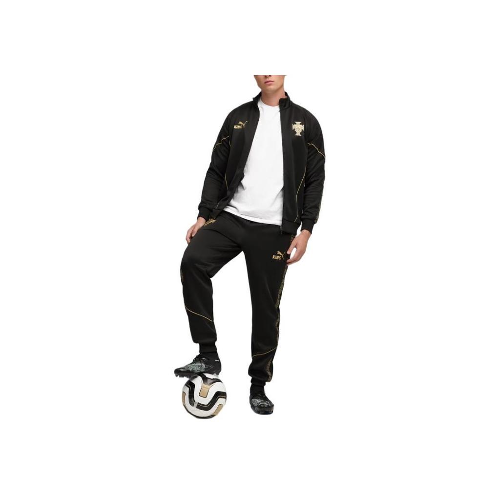 Puma Anthem FW25 Portugal Special Edition King Pre-Match Cuffed Drawstring Mid-Rise Sports Pants Men pants 707143-19