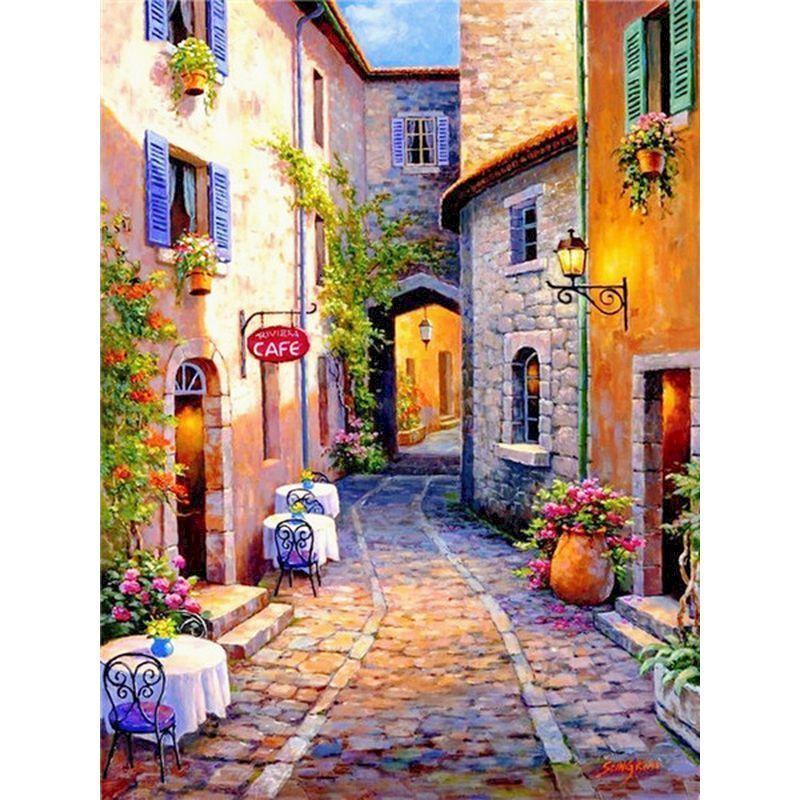 Diy 5d Diamond Painting Scenery New Arrival Landscape Diamond Embroidery Sale Home Decor