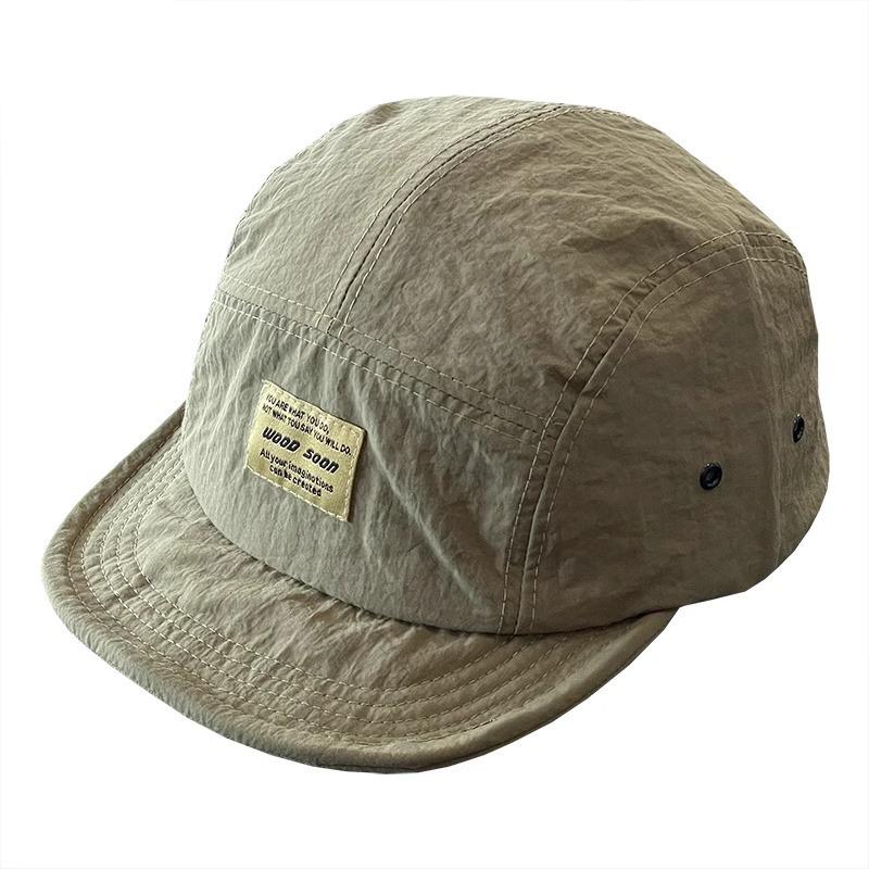 Japanese Quick Drying Breathable Short Brim Baseball Cap for Men and Women's Work Clothes Versatile Soft Top Hip Hop Baseball Cap