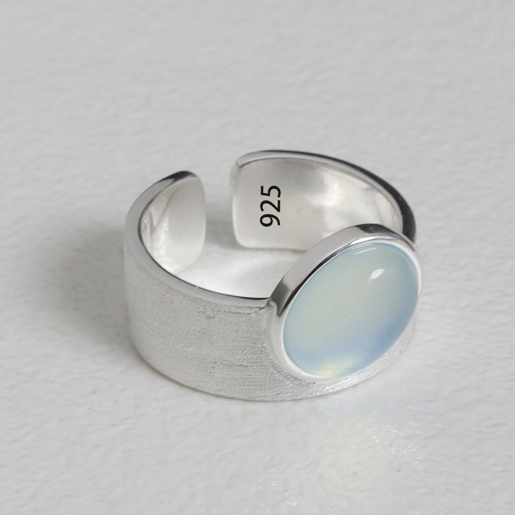 925 Silver Rings New Party Jewelry Vintage Charm Double Layer Geometric Nail Design Accessories Gift Dropship
