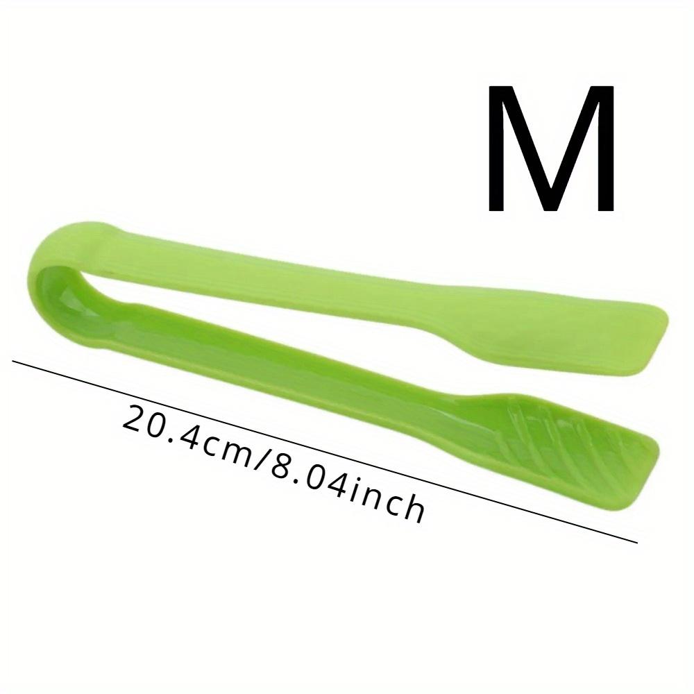 3PCS/SET PP Food Tong Plastic Tongs Non-slip Cooking Clip Clamp BBQ Salad Bread Cake Tools Grill Kitchen Accessories
