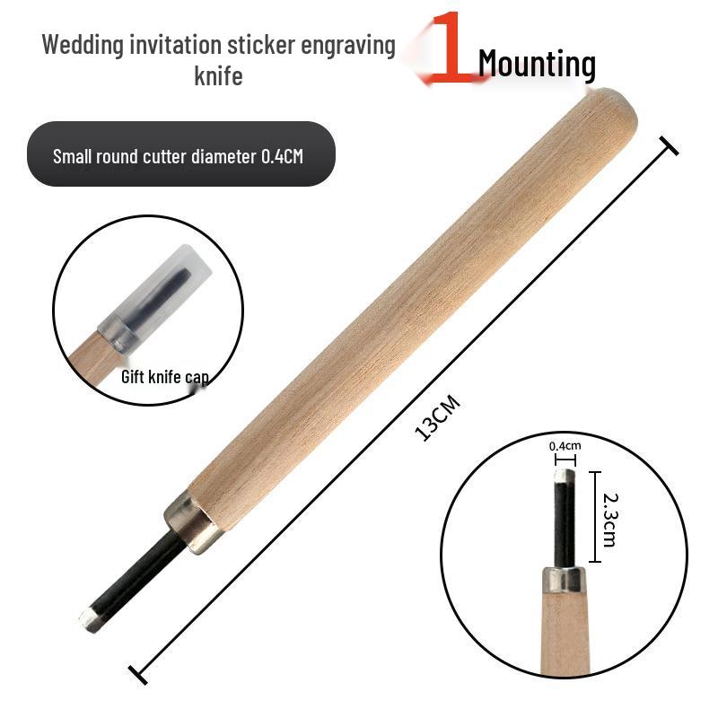 Wood Carving & Stamp Making Knife Set for Weddings