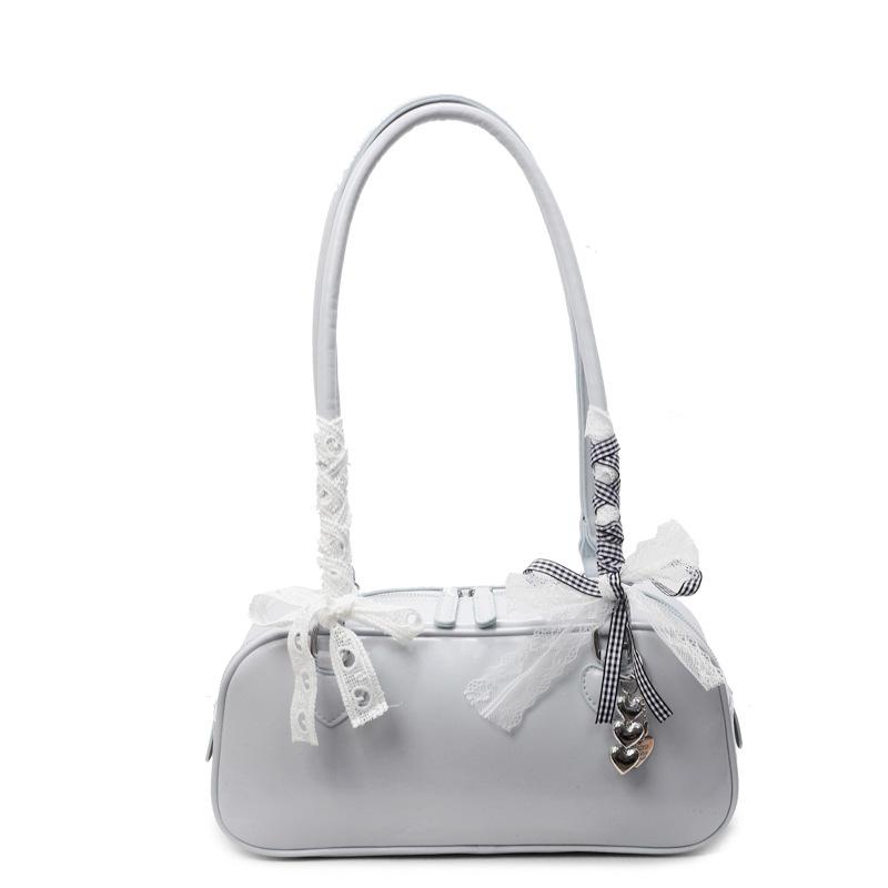 

Шелковый шарф-бант Женская универсальная сумка через плечо With pendant