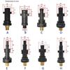 Pressure Washer Spray Torch Nozzle Quick Connector External Thread Adapter Foam Generator Practical Accessories Hardware