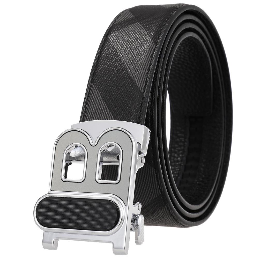 1Pcs Acessórios para cinto de cintura masculino, fivela automática Cinto de couro de vaca Ly36-35037-5