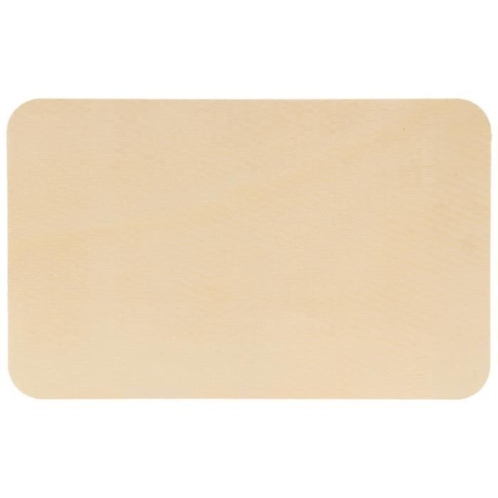 Panneaux en bois à décorer - ARTEMIO - 16 x 10 cm - Lot de 5 - Idéal mariage - DIY créatif