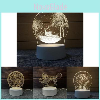 3d Visual Night Light Acrylic Table Lamp For Bedroom Home Decor Graduation Gift