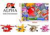 Super Wings Transformation Robot Toy Set: Le Di, Xiao Ai, Duo Duo, Ka Wen, Ku Fei, Bao, Jing, Zhang Gift Box