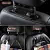 Car Seat Headrest Hooks Pu Leather Storage Organizer Hanger For Handbags Purses Coats Universal Fit Fridge Container Basket