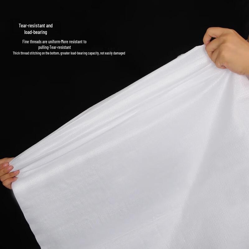 Muyun Heavy-Duty White Woven Packing Bags
