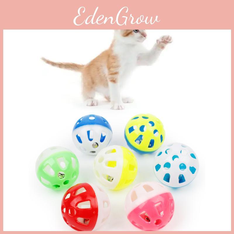 Piłka Zabawka dla Kota z Dzwoneczkiem i Pustą Strukturą do Interaktywnej Zabawy